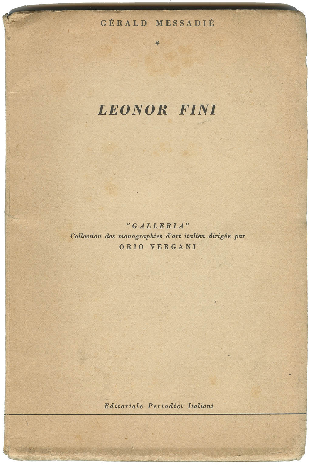 Leonor Fini - 1951 Hand Signed Illustrated Monograph